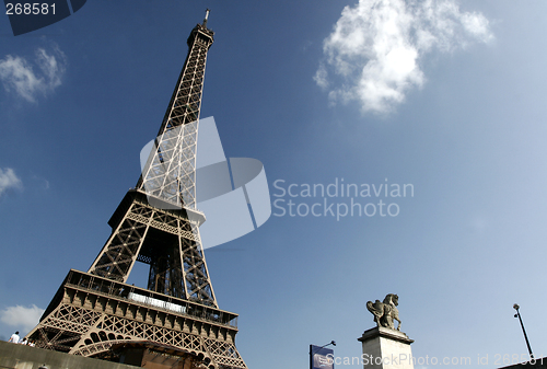 Image of Eiffel Tower of Paris