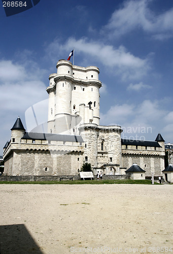 Image of The dungeon of the Vincennes Castle, near Paris, France