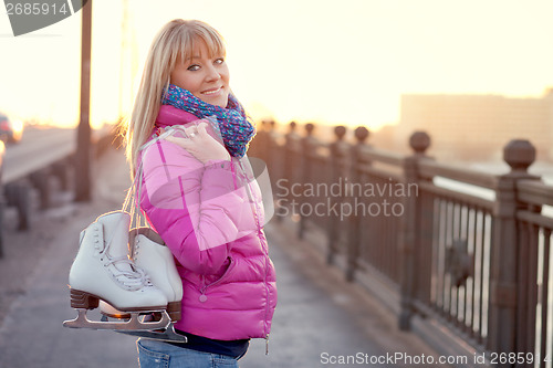 Image of Ice skater girl