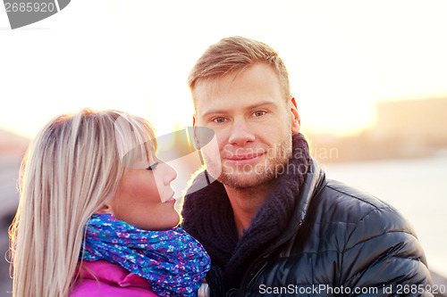 Image of Happy heterosexual couple