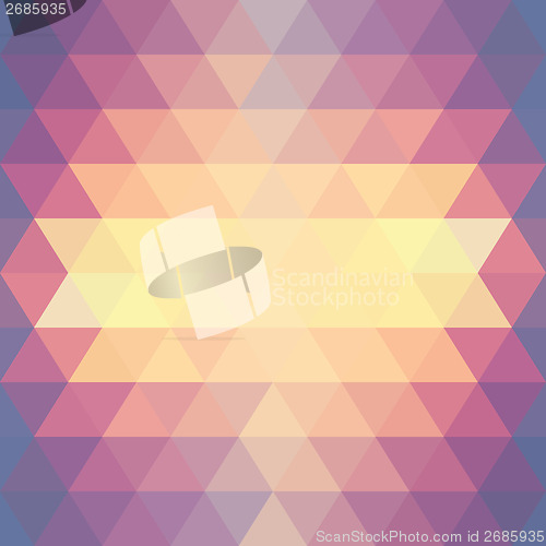 Image of pattern geometric. Background with triangles