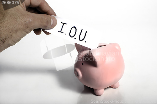 Image of IOU Piggy bank