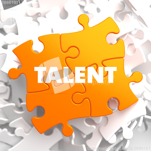 Image of Talent on Orange Puzzle.
