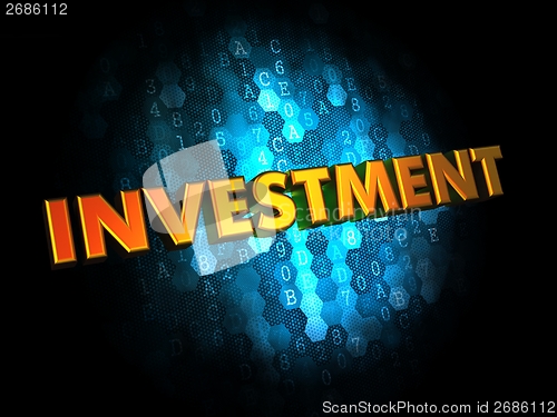 Image of Investment Concept on Digital Background.