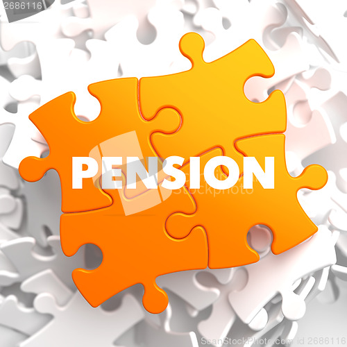 Image of Pension on Orange Puzzle.