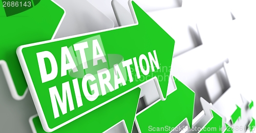 Image of Data Migration on Green Arrow.