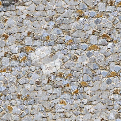 Image of Stone Wall. Seamless Tileable Texture.