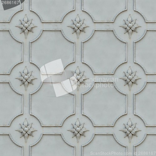 Image of Wrought Iron Surface. Seamless Texture.