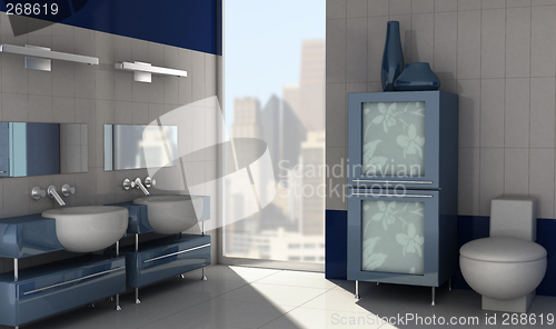 Image of Modern bathroom