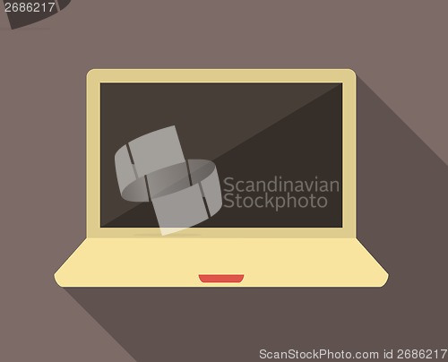 Image of Flat laptop
