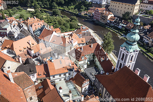 Image of View of Cesky Krumlov,Prague