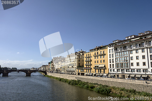 Image of Medieval buildings of Florence