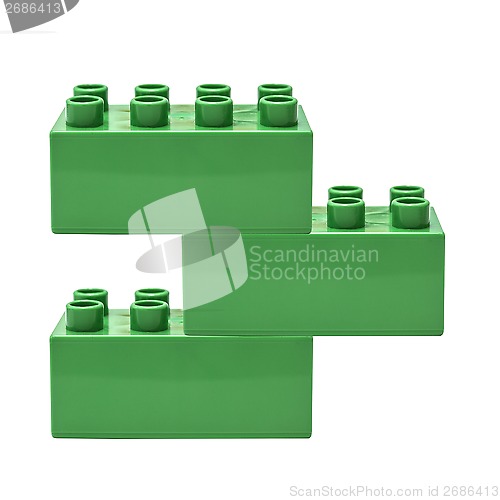 Image of Green building block