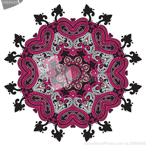 Image of Mandala, decorative pattern.