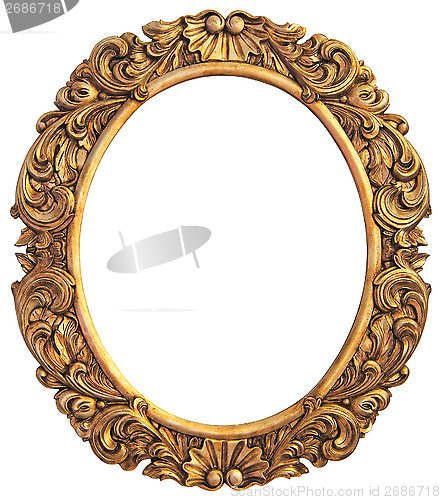 Image of Antique gilded Frame