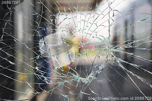 Image of Broken glass