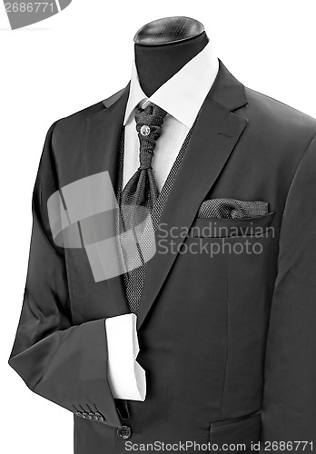Image of Black man's suit