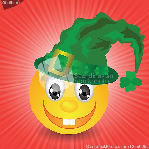 Image of smile in a green hat