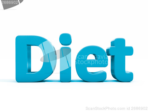 Image of 3d word diet