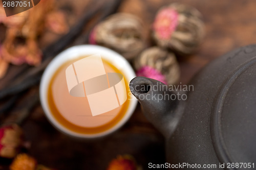 Image of Chinese style herbal floral tea