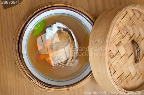 Image of Japanese style abalone soup 