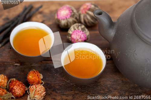 Image of Chinese style herbal floral tea