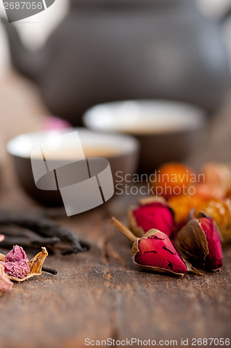Image of Chinese style herbal floral tea