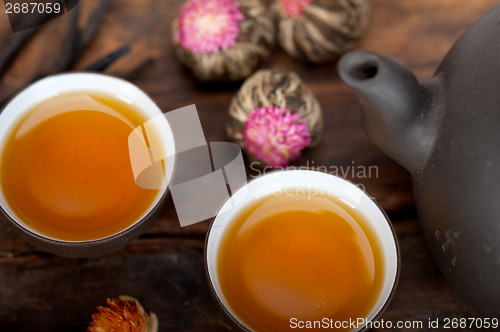 Image of Chinese style herbal floral tea