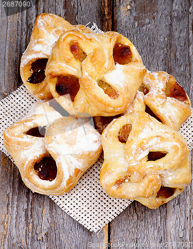 Image of Pastry Baskets Jam Wrapped