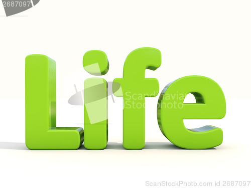 Image of 3d word life