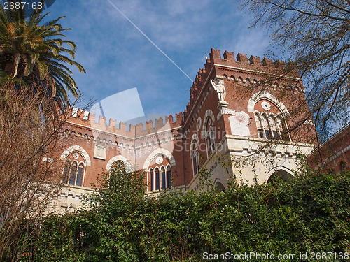 Image of Albertis Castle in Genoa Italy