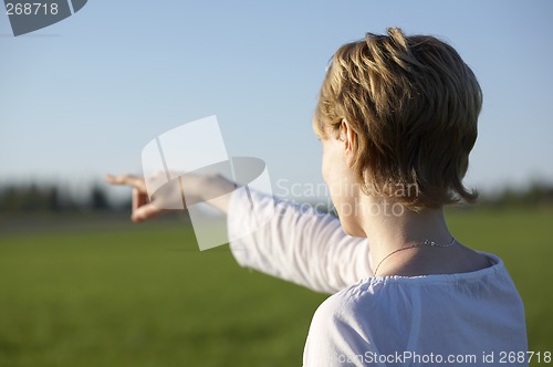 Image of Pointing out
