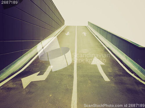 Image of Retro look Garage ramp