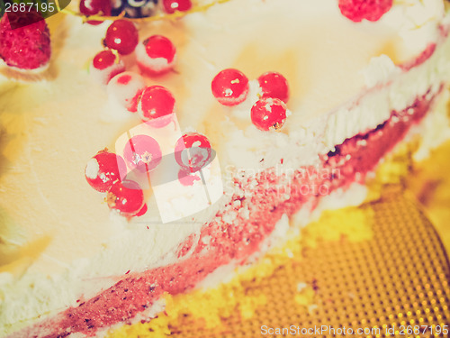 Image of Retro look Pie cake