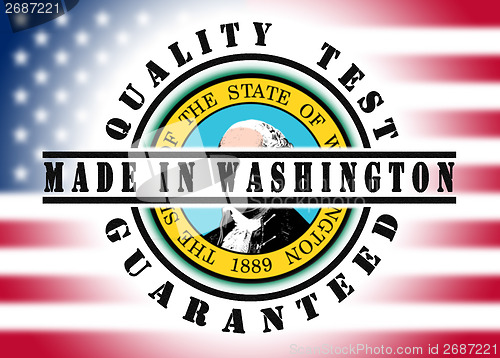 Image of Quality test guaranteed stamp 