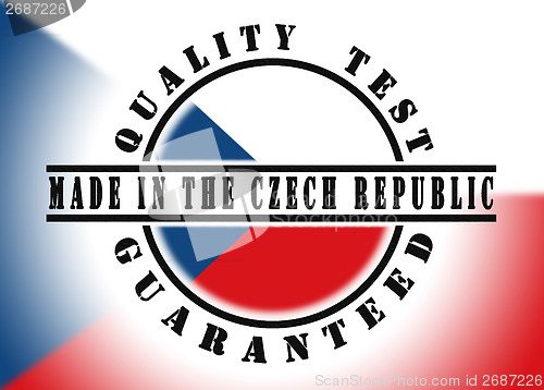 Image of Quality test guaranteed stamp 