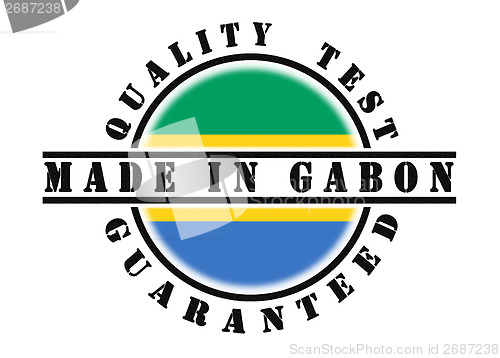 Image of Quality test guaranteed stamp 