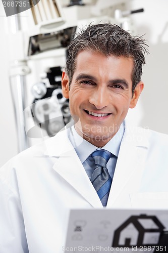 Image of Friendly Eye Doctor Smiling