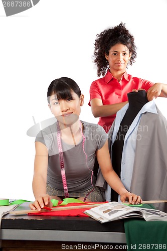 Image of Dressmaker at Work