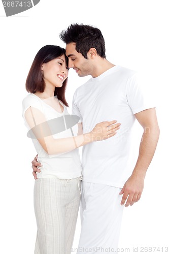 Image of Diverse Young Couple