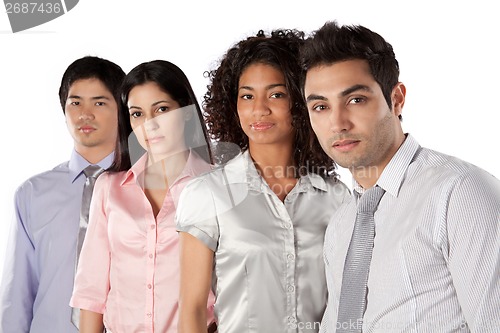 Image of Multiethnic Group of Businesspeople