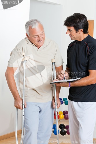 Image of Therapist With Senior Man