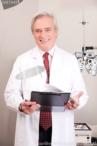 Image of Doctor in Ophthalmology Clinic