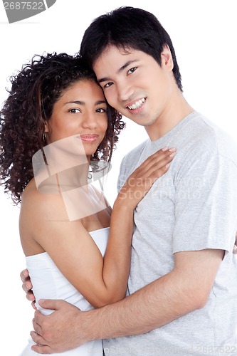 Image of Diverse Young Couple