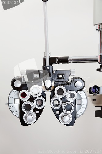 Image of Phoropter Optical Equipment For Eye Examination
