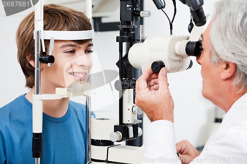 Image of Visual Field Test For Glaucoma