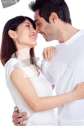 Image of Diverse Young Couple