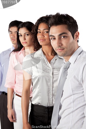 Image of Multiethnic Group of Businesspeople