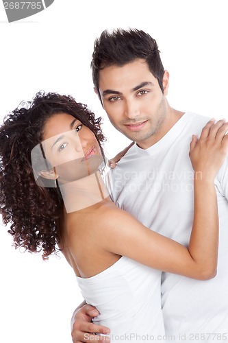 Image of Diverse Young Couple