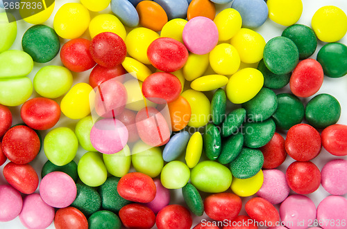 Image of Lot of coloured candy